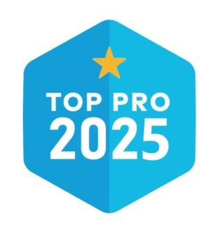 Top Pro 2025 badge from Thumbtack